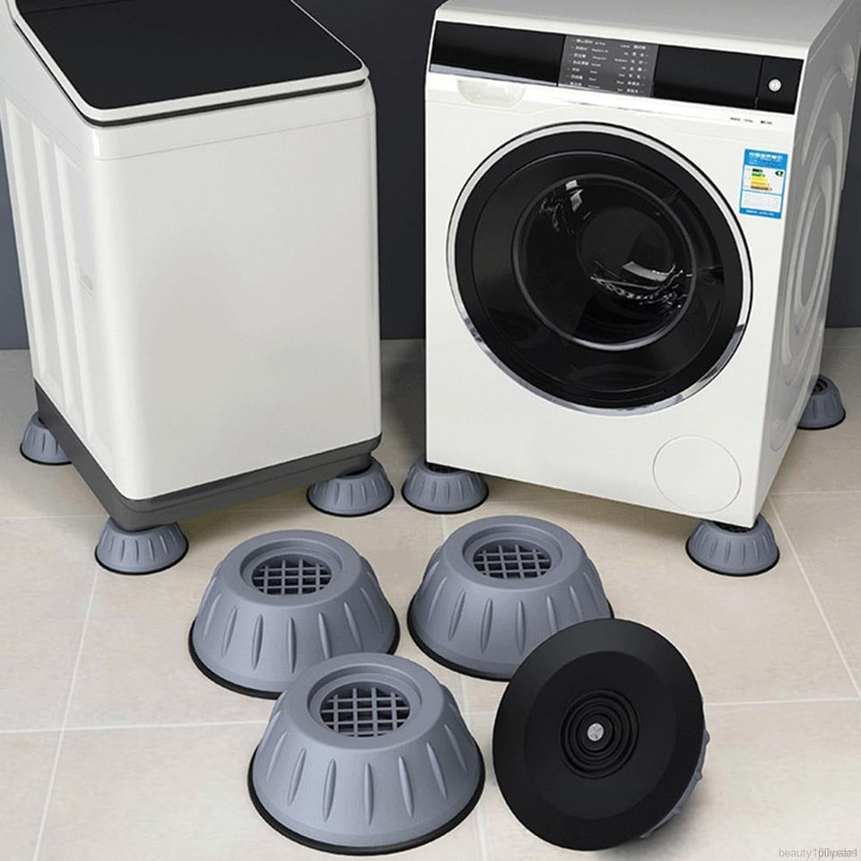 Patas antivibración para lavadora / secadora, Gris